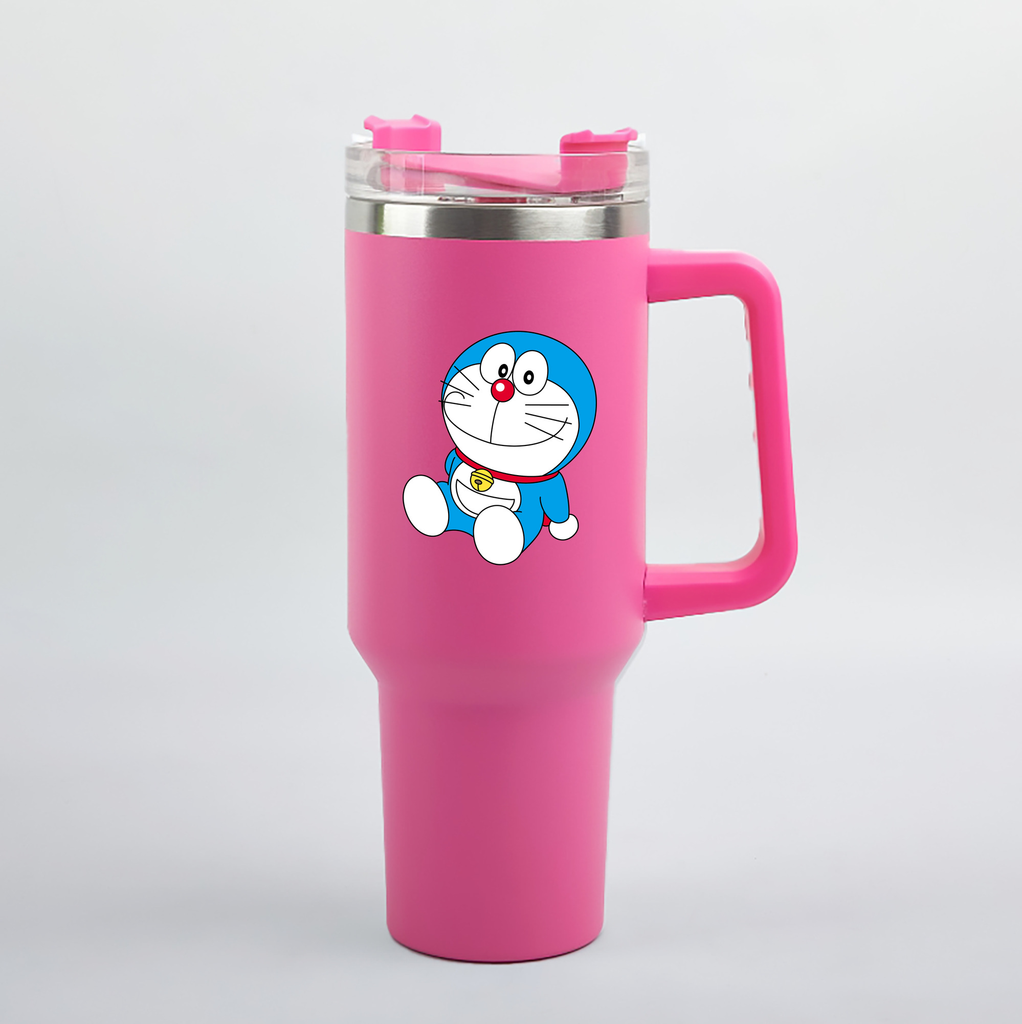 （画像用） ドラえもん Doraemon 1200mL車用タンブラー（カラープリント）